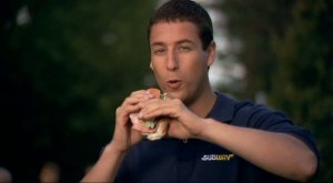 Happy Gilmore Subway Product Placement